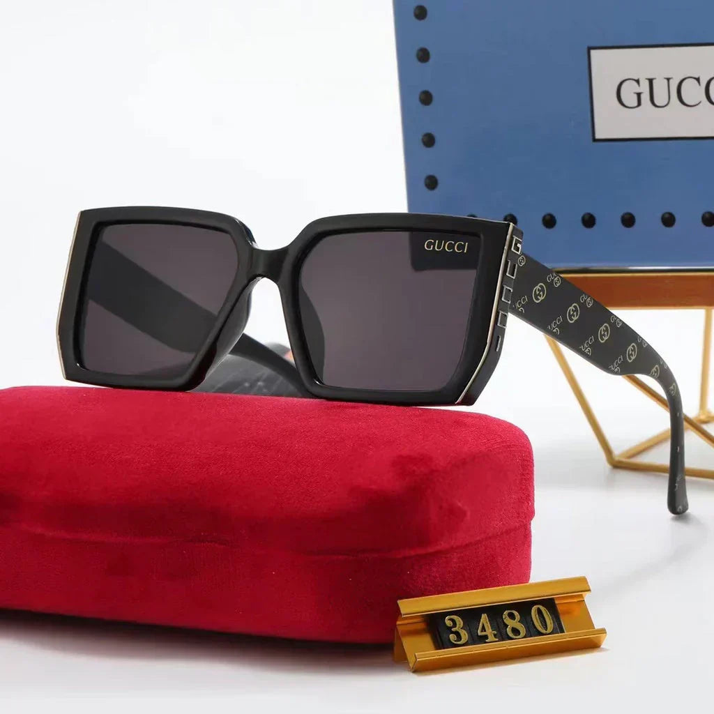 4-color fashion printing graffiti polarized sunglasses