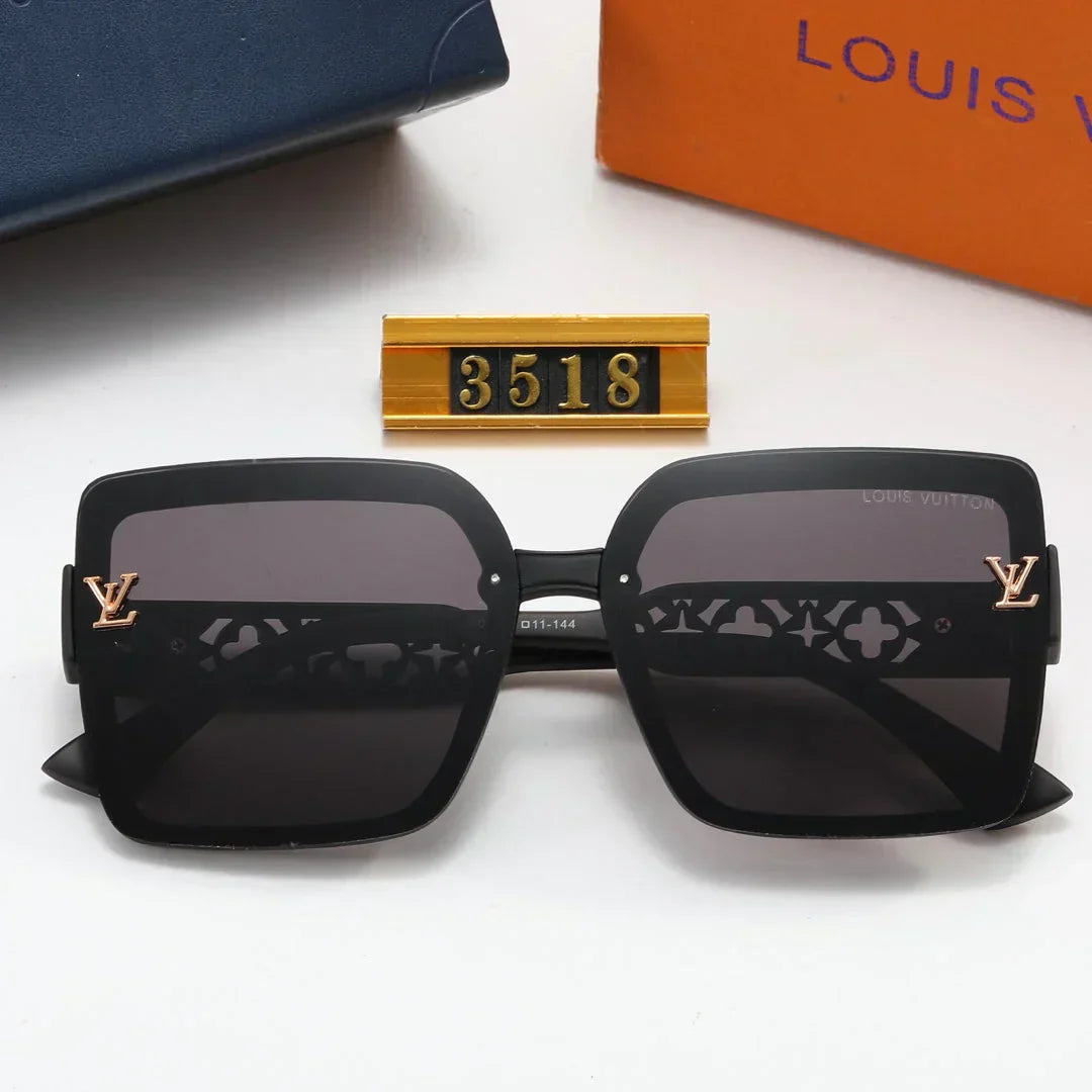 4-color fashion four-leaf clover polarized sunglasses