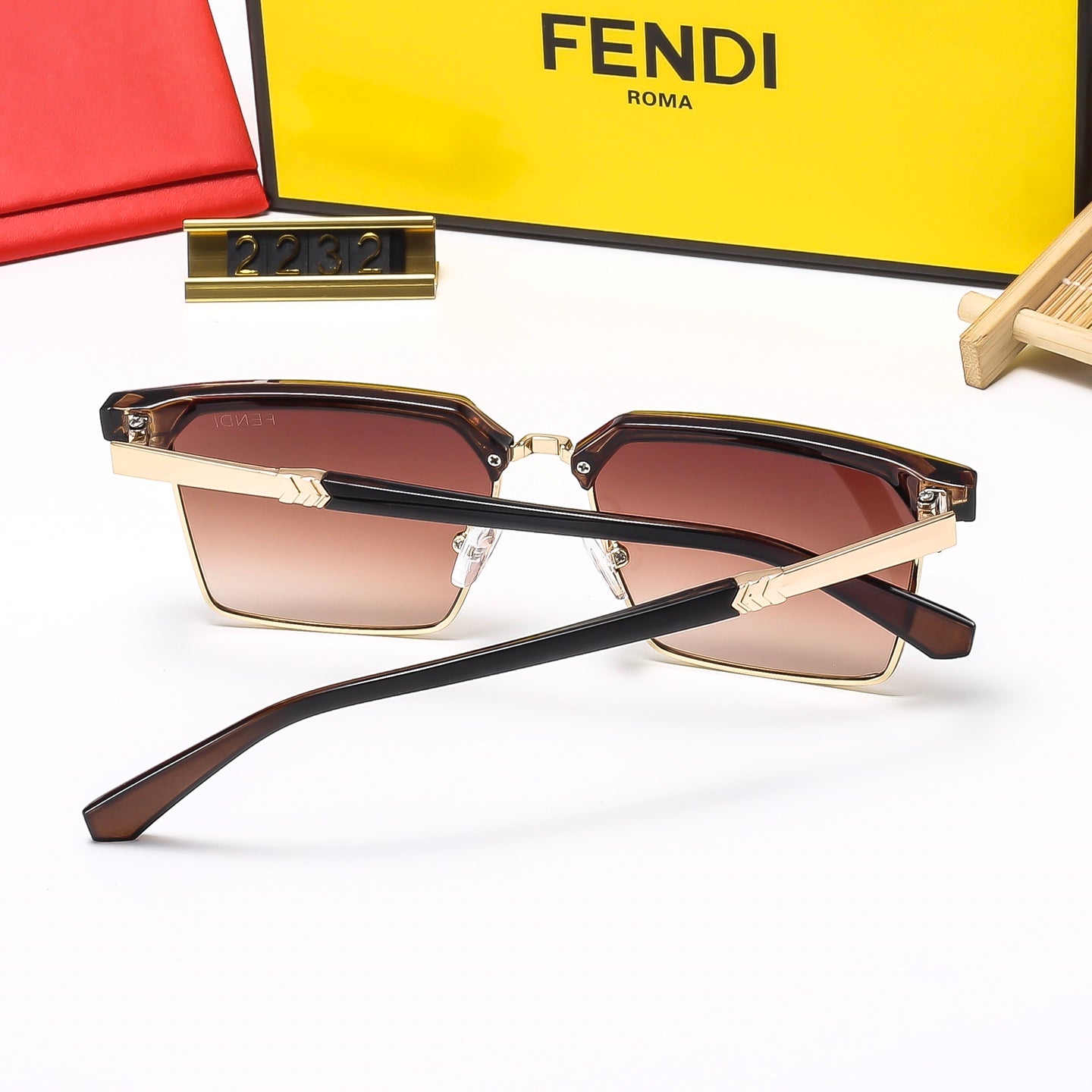 6-color trendy polarized sunglasses 2232