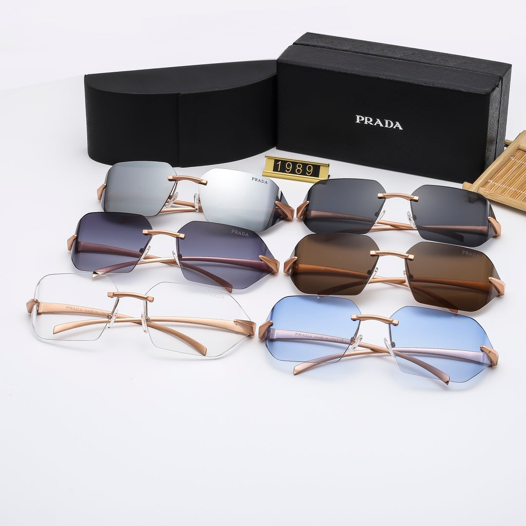 6 Colors Simple Trendy Sunglasses 1989