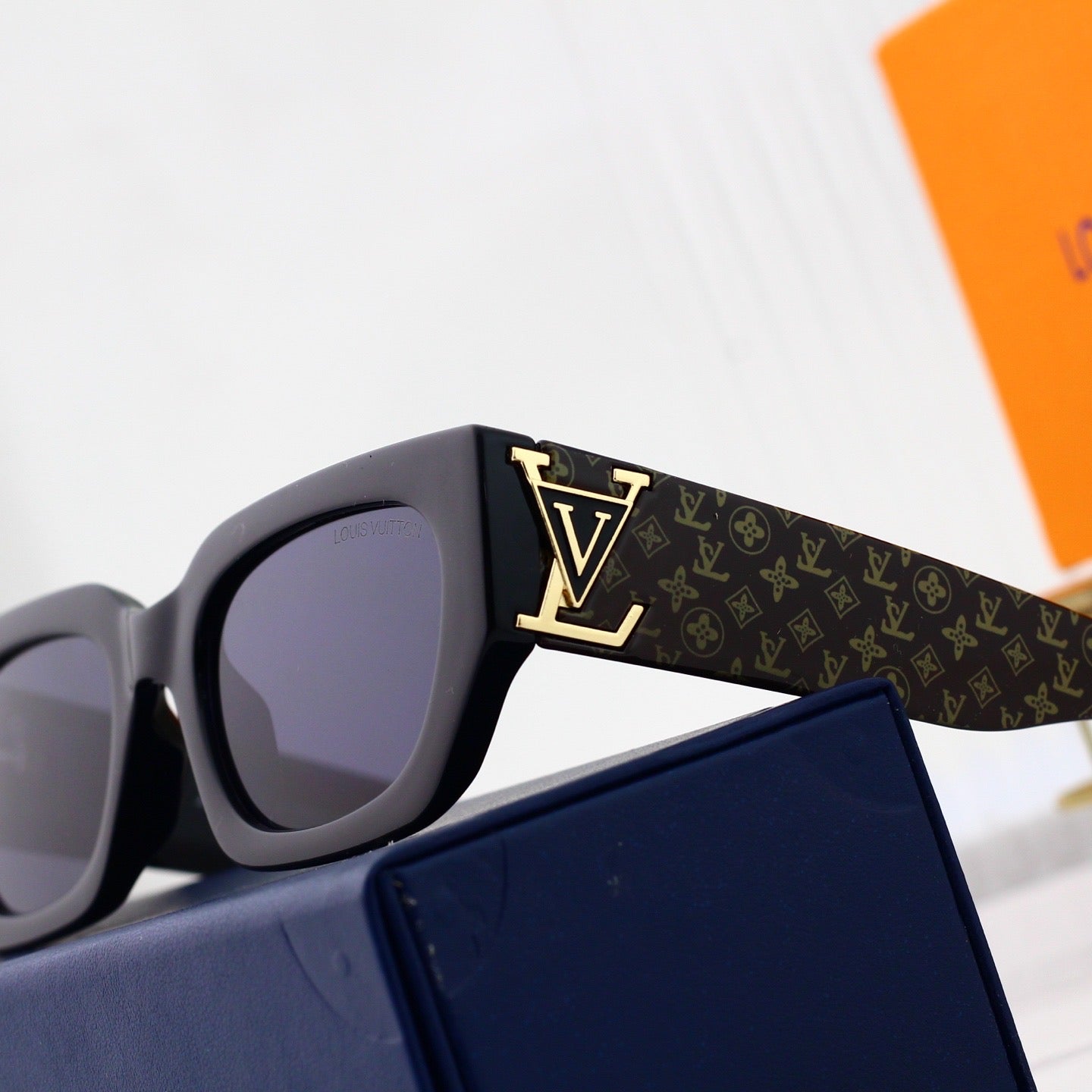 5-color plain lens sunglasses  3325