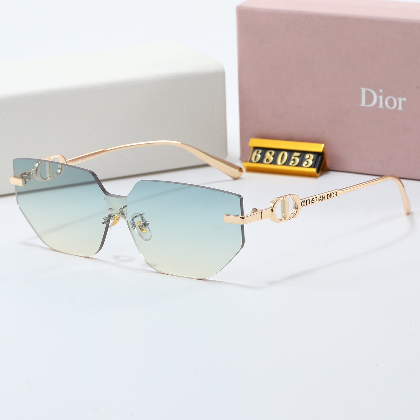 7-color polarized frameless personalized sunglasses  68053