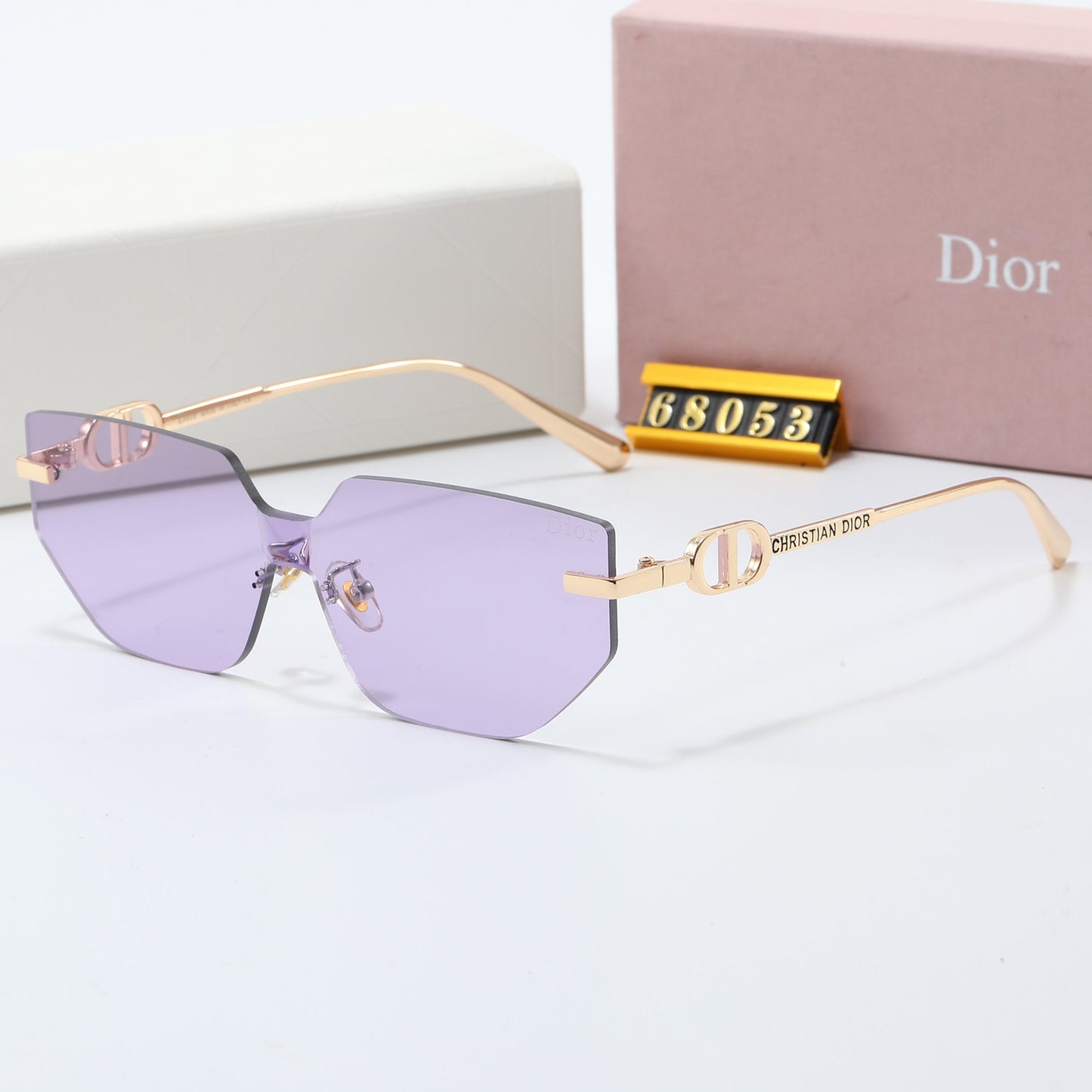 7-color polarized frameless personalized sunglasses  68053