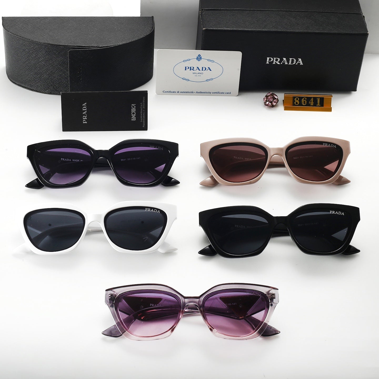 5 colors TR90 frame. UV protection lens sunglasses  8641