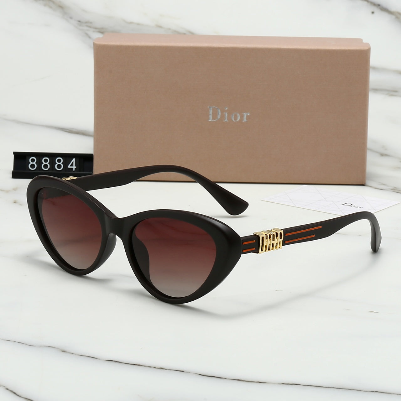 5-color polarized lens travel sunglasses 8884