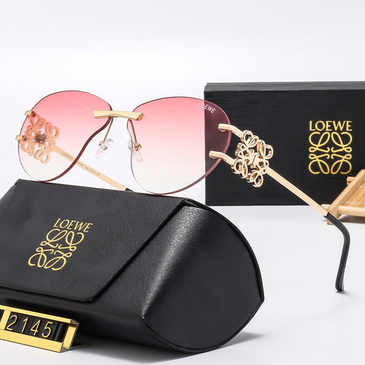 Multicolor trendy plain sunglasses  2145
