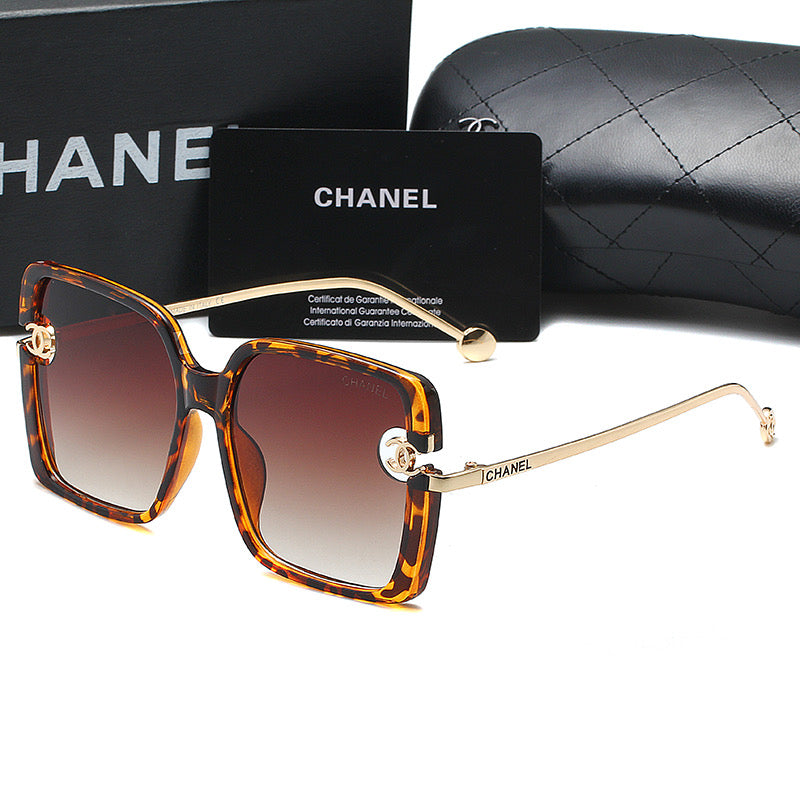 5-color plain sunglasses