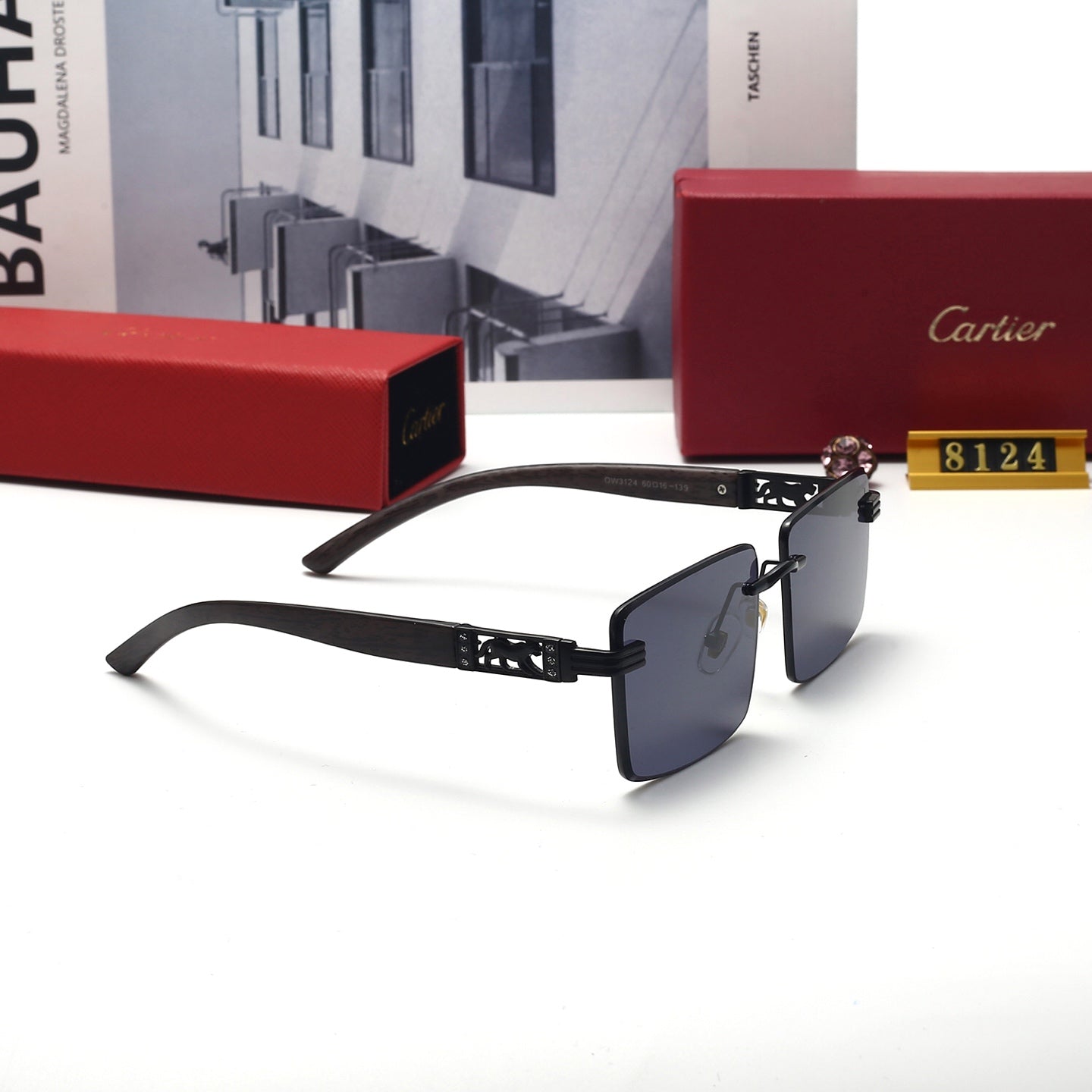 5 colors unisex polarized sunglasses 8124