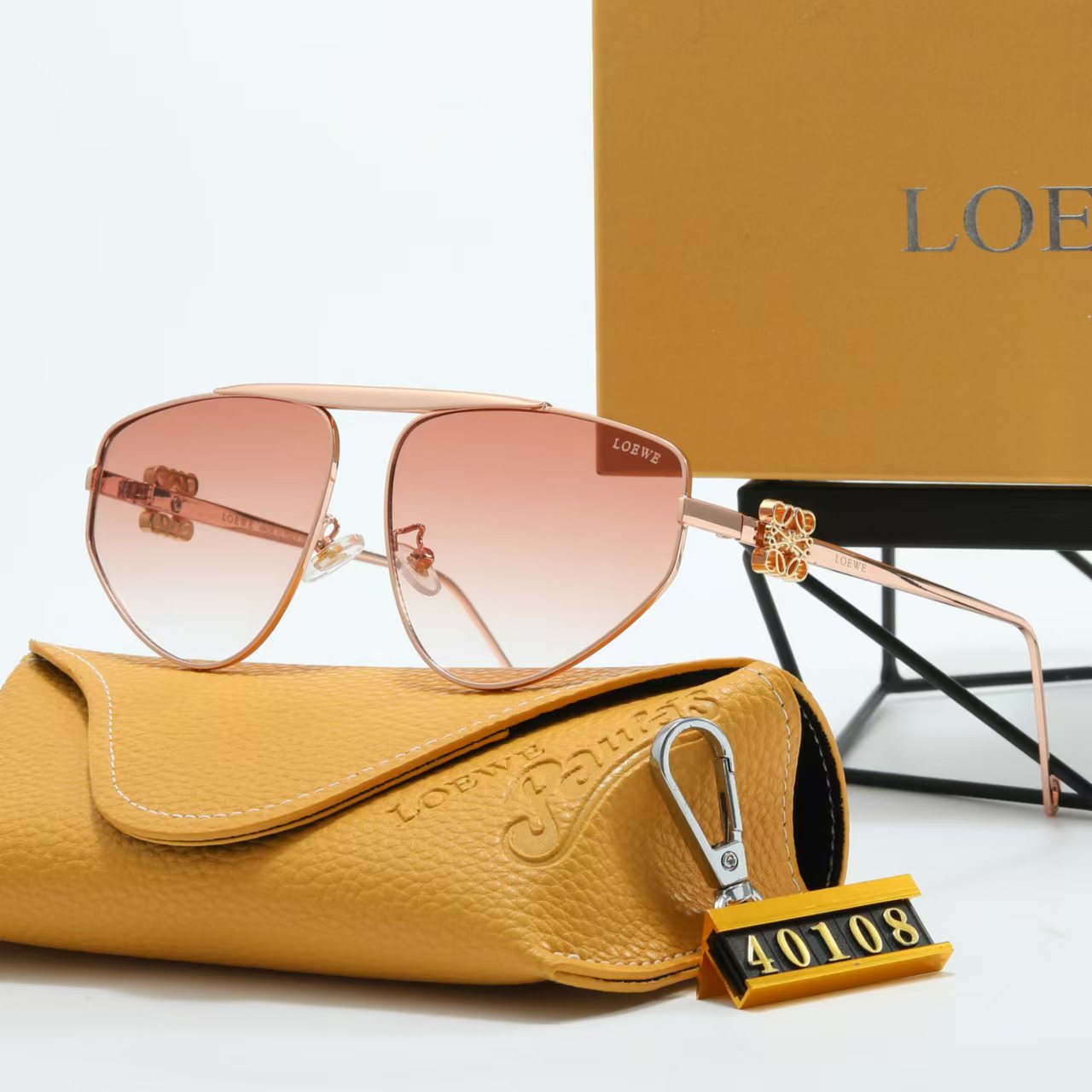 5 colors of  fashionable and popular women's sunglasses 40108