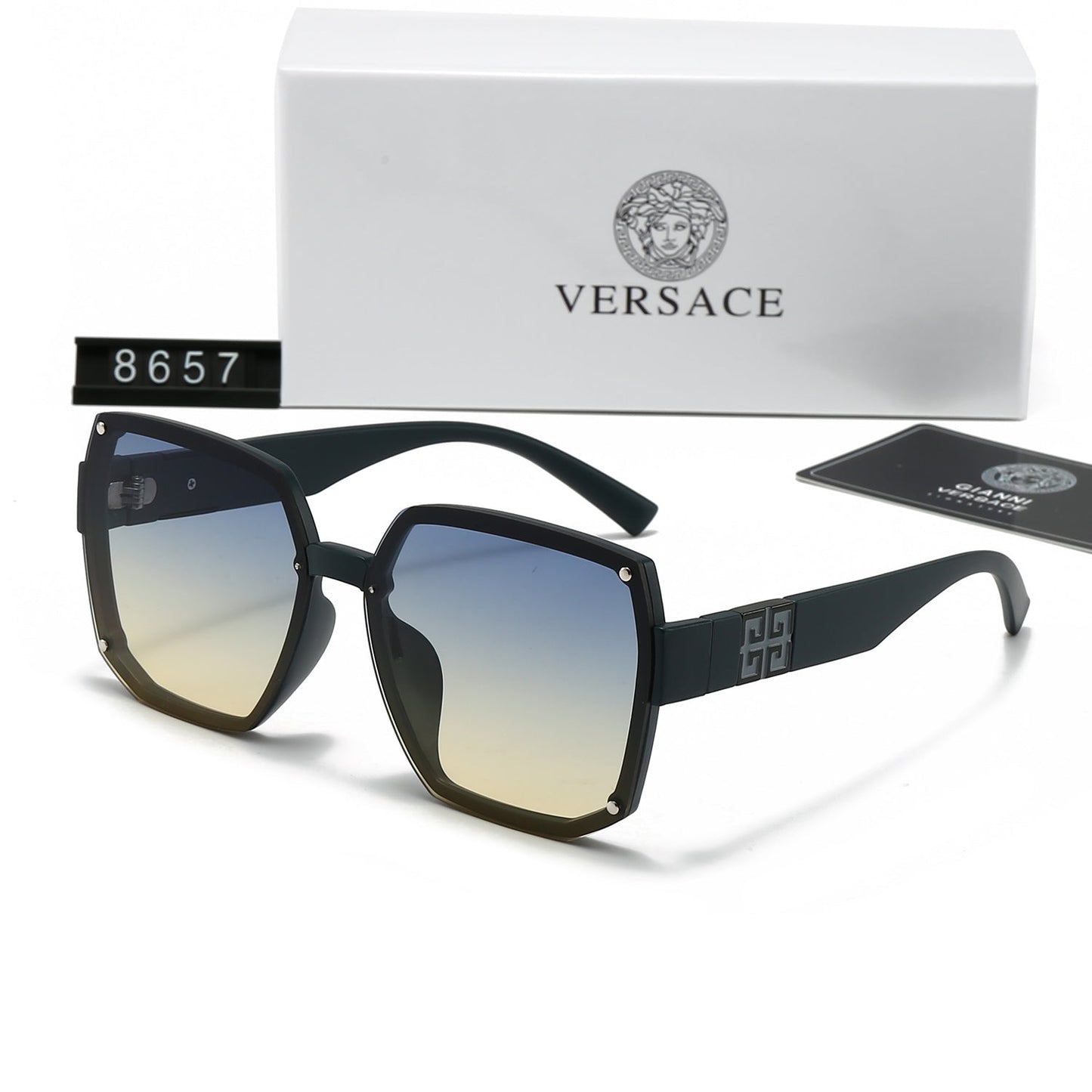 7-color plain sunglasses 8657