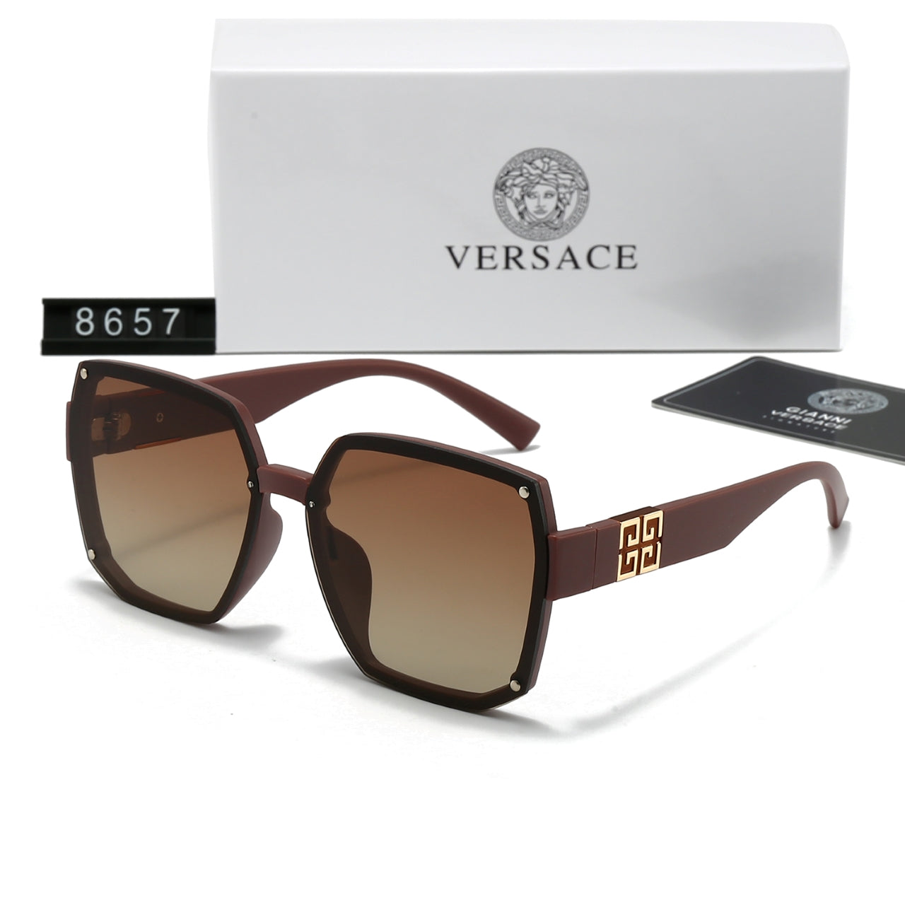 7-color plain sunglasses 8657