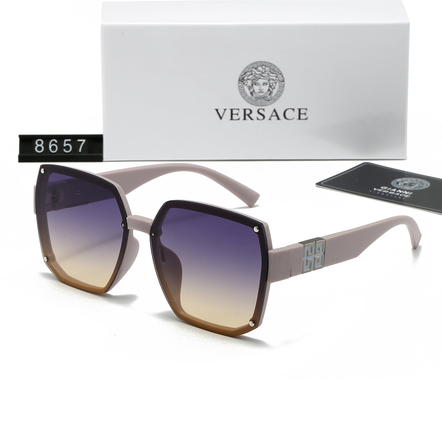 7-color plain sunglasses 8657