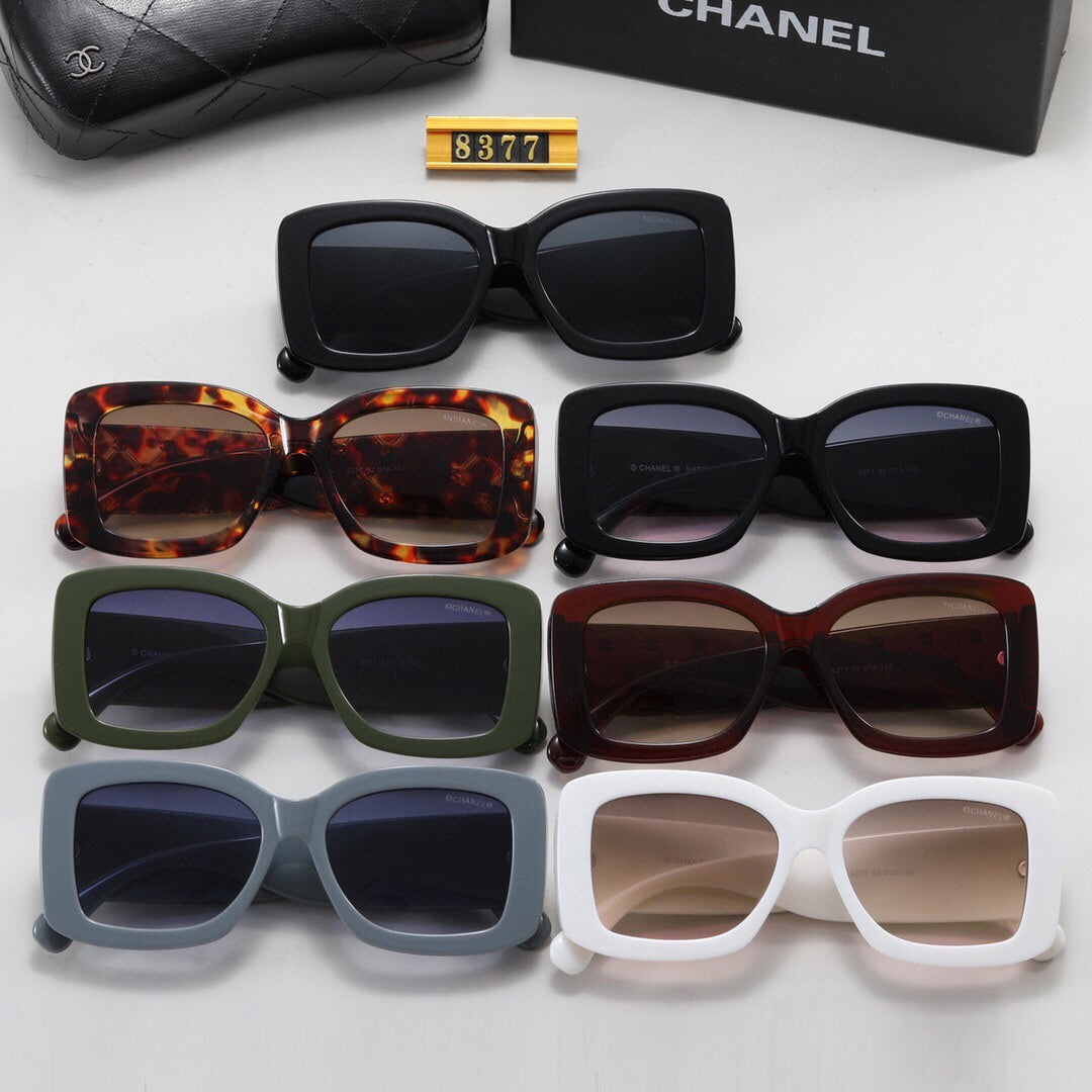7 colors high-end UV protection sunglasses  8377