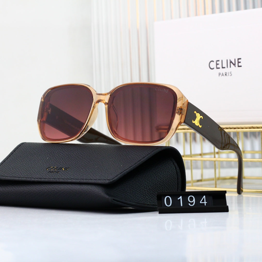 6-color Polaroid nylon HD lenses Full frame design sunglasses 0194