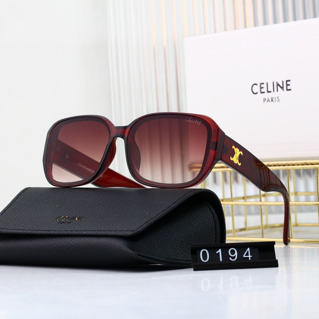 6-color Polaroid nylon HD lenses Full frame design sunglasses 0194