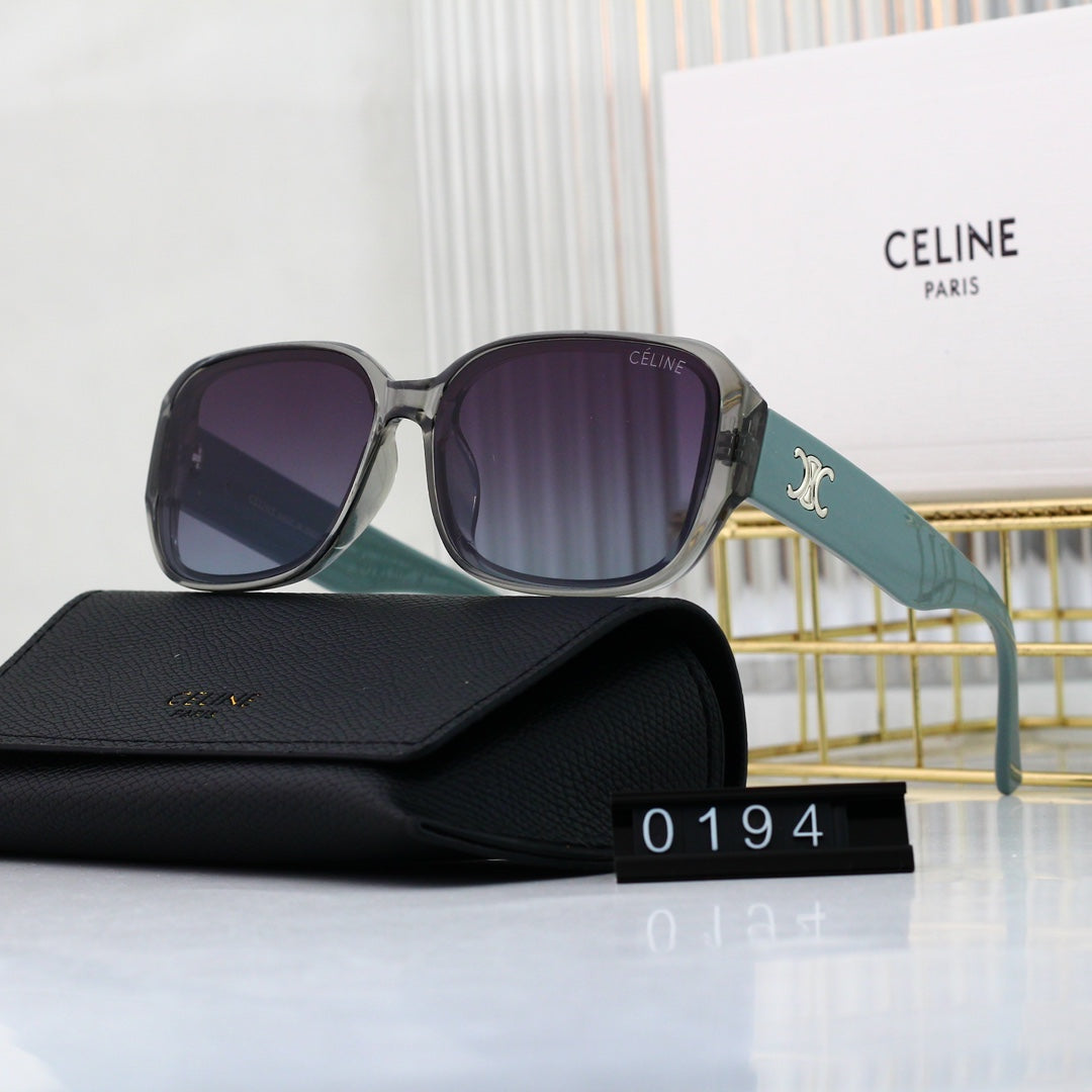 6-color Polaroid nylon HD lenses Full frame design sunglasses 0194