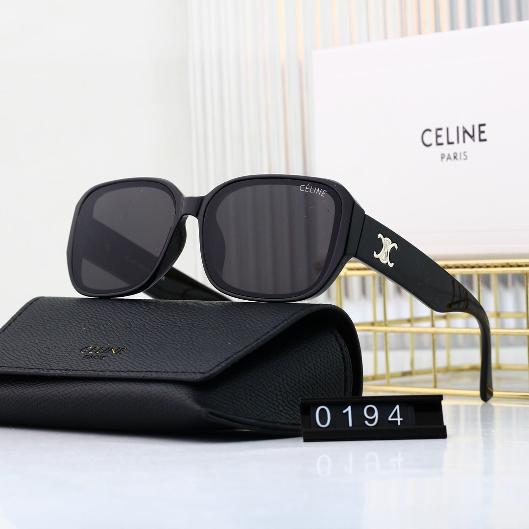 6-color Polaroid nylon HD lenses Full frame design sunglasses 0194