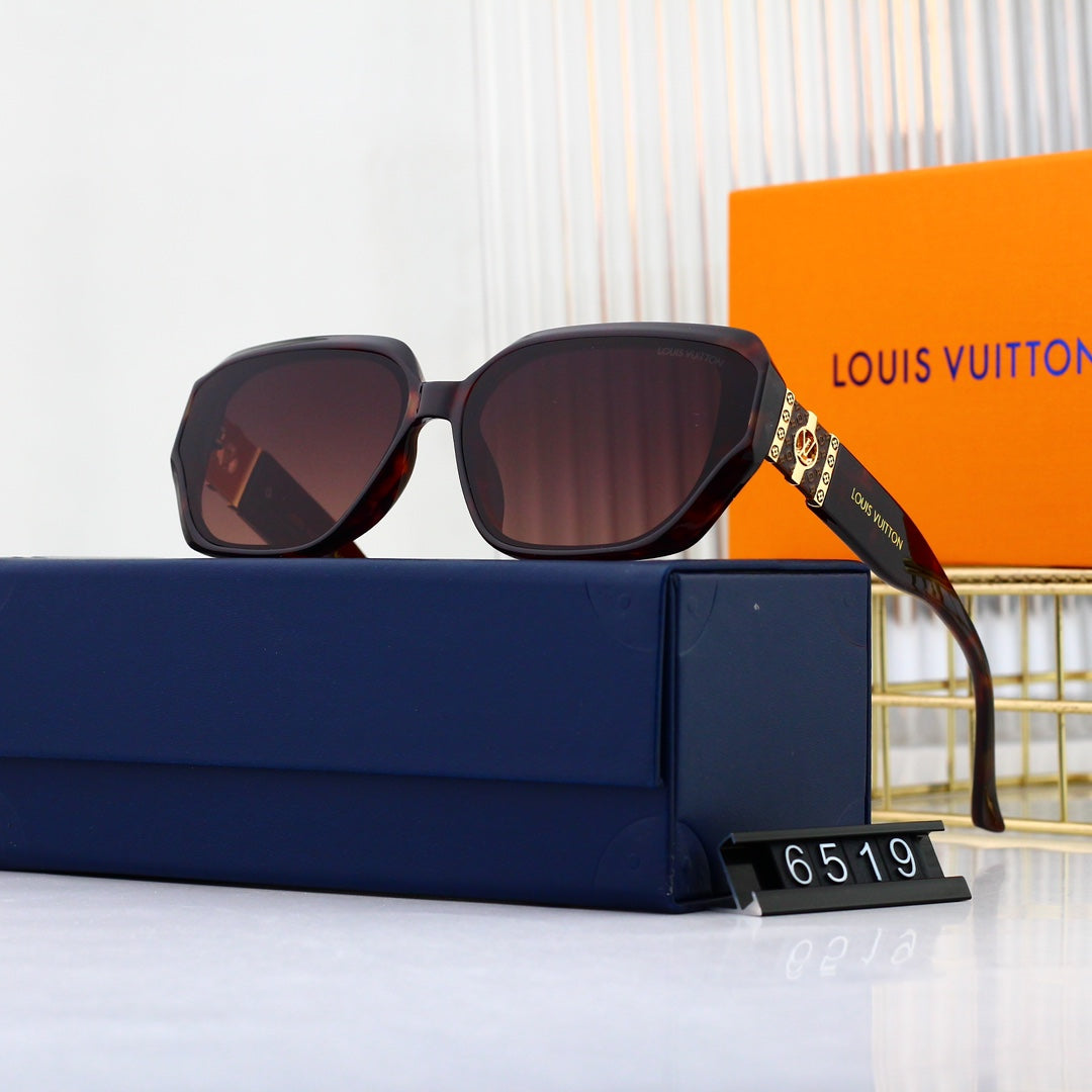 5 colors of trendy high-end sunglasses  6519