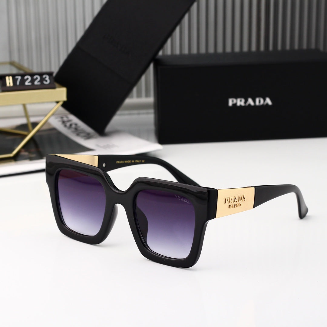 5-color Polaroid nylon HD lenses Full frame sunglasses  7223