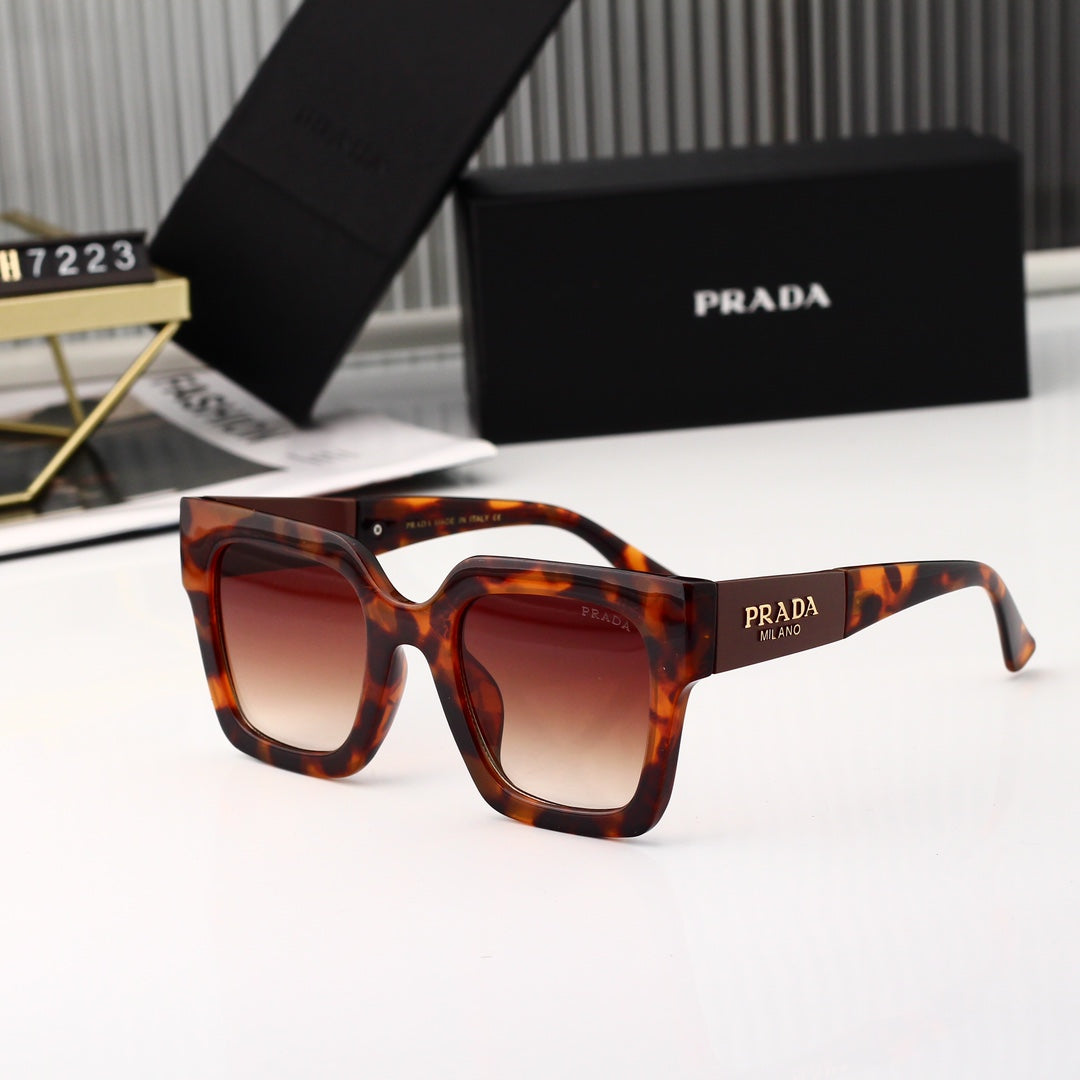 5-color Polaroid nylon HD lenses Full frame sunglasses  7223