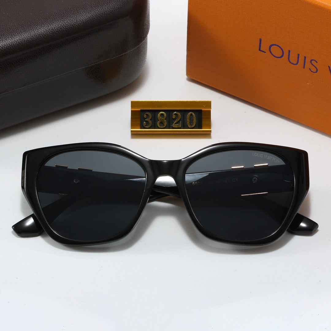 5-color Polaroid nylon HD lenses Full frame sunglasses 3820