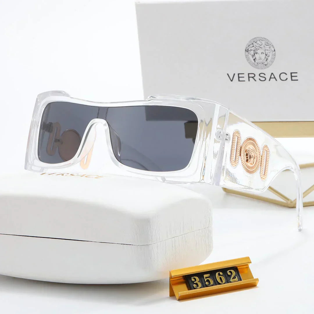 5-color fashion letter temple sunglasses polarized glasses