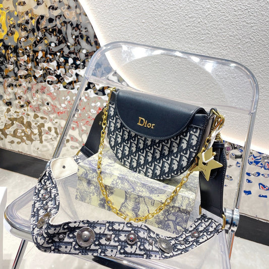 Double Strap New Flap Bag